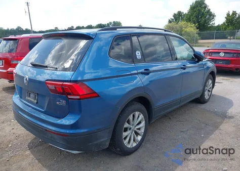 2018 Volkswagen Tiguan 2.0T S z USA, uszkodzony, nr VIN 3VV0B7AX4JM087786